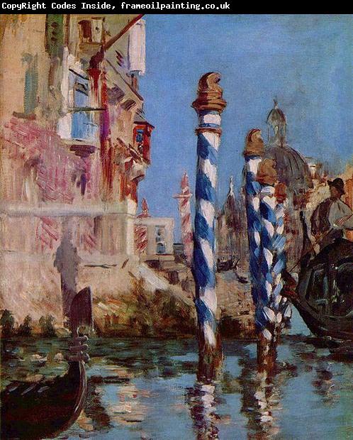 Edouard Manet Canale Grande in Venedig